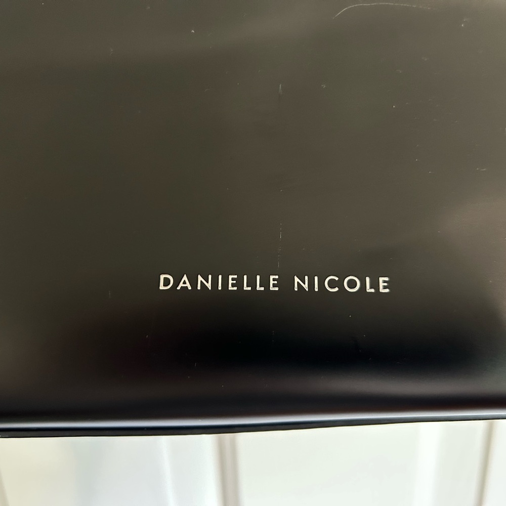 Danielle Nicole Black Studded Tote Bag - image 3